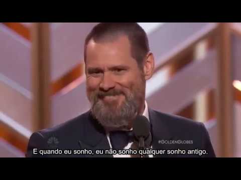 Jim Carrey - Discurso no Globo de Ouro 2016 (Golden Globe) - Legendado