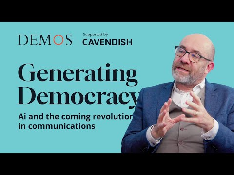 Generating Democracy: AI and the coming revolution in communications