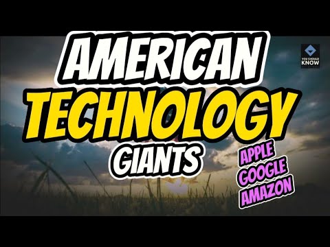 The Rise of American Technology Giants, Impact of Apple, Google, and Amazon