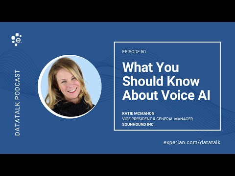 What to Know about Voice AI w/ Katie McMahon @KatieMc___ @SoundHoundInc (Episode 50) #DataTalk