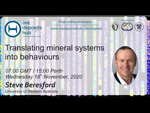 ODH064: Translating mineral systems into behaviours – Steve Beresford