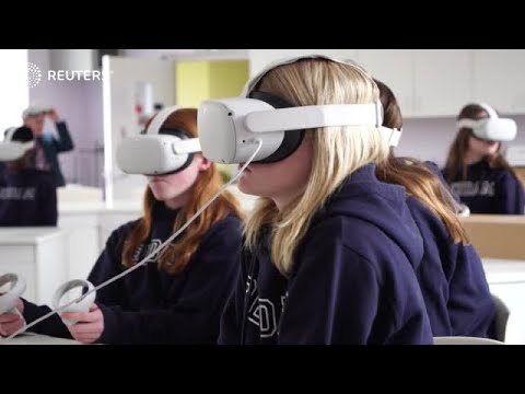 &#039;Metaverse school&#039; teaches students using VR