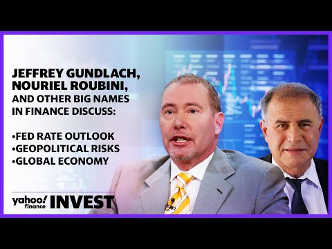 Jeffrey Gundlach, Nouriel Roubini and bid names in finance discuss key topics for investors