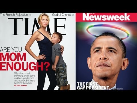 Time vs Newsweek: provocative covers stir controversy