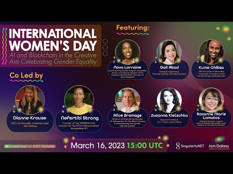 International Women&#039;s Day | AI and Blockchain in the Creative Arts Celebrating Gender Equality