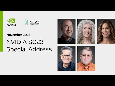 NVIDIA SC23 Special Address