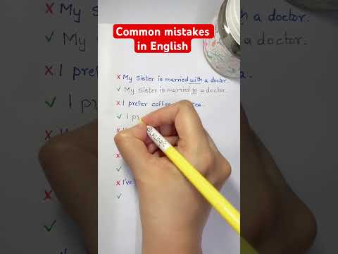 Common mistakes in English😱🚫❌