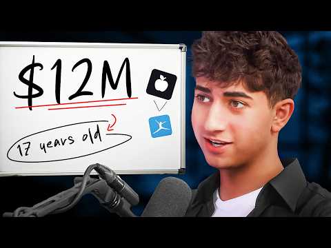 He makes $1.1M/mo from his AI app organically (at 17 years old) | Zach Yadegari