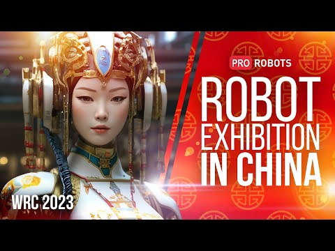 WRC 2023 - China&#039;s largest robot exhibition | Robots and technologies at the exhibition in China