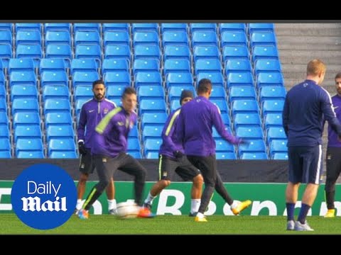 Manchester City prepare for Champions League action vs CSKA Moscow - Daily Mail