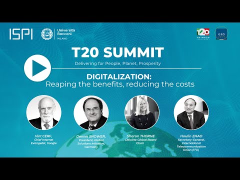 T20 Summit 2021 - Panel Digitalization