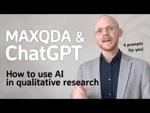 ChatGPT &amp; MAXQDA: Qualitative Data analysis with AI