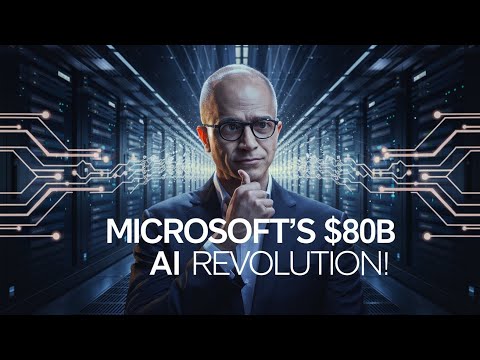 Microsoft&#039;s $80 Billion AI Infrastructure Gamble: What This Means for the Future of Tech! #finance