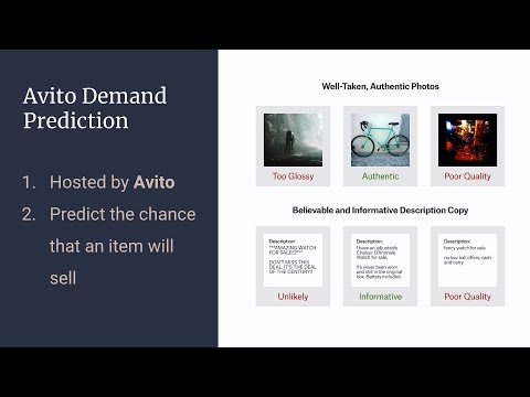 Kaggle Meetup: Avito Demand Prediction Challenge