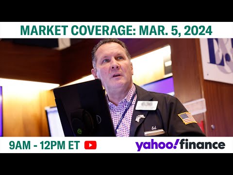 Stock market today: Nasdaq leads market slide as Bitcoin touches new record | March 5, 2024