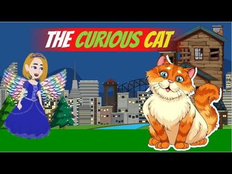 The Adventures of the Curious Cat - Bedtime stories for kids | Gabby &amp; Mercy