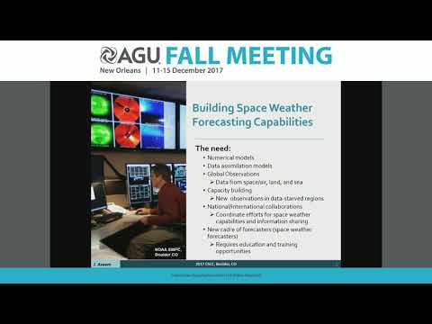 2017 Fall Meeting - SH32B: Space Weather Forecasting