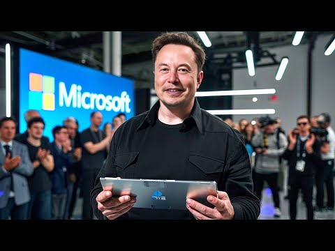 Elon Musk: &quot;i am officially buying Microsoft&quot;