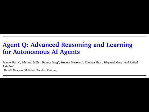 Agent Q: Advanced Reasoning and Learning for Autonomous AI Agents