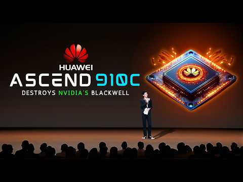 This NEW Huawei AI Chip Is SCARING Nvidia!