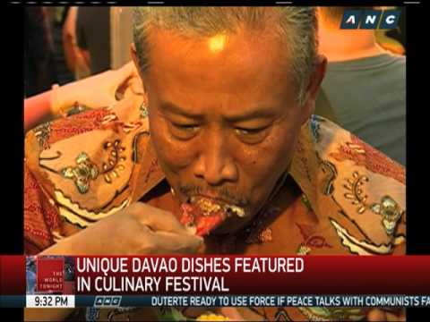 WATCH: Unique regional dishes featured in culinary festival