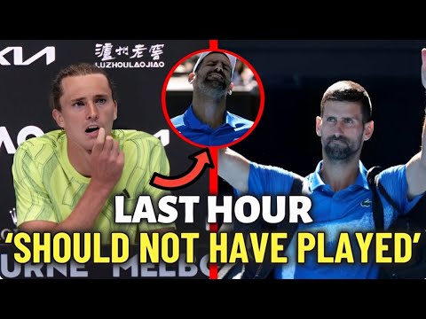 😲 ALEXANDER ZVEREV MOCKS NOVAK DJOKOVIC AFTER SHOCKING AUSTRALIAN OPEN VICTORY! 🎾