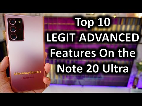 Top 10 ADVANCED Note 20 Ultra Features