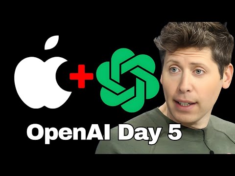 OpenAI 12 Days: ChatGPT Meets Siri - Apple iOS Intelligence!