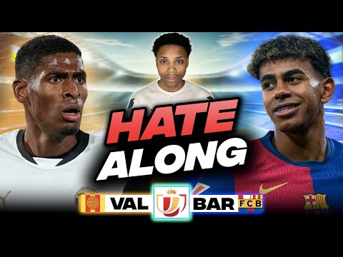 Valencia vs Barcelona LIVE | Copa del Rey Watch Along | Highlights &amp; Match Reaction