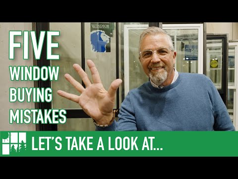 Five Window Buying Mistakes