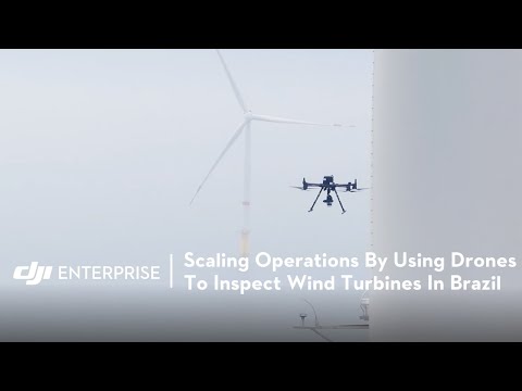 Inspecting Wind Turbines Using Drones