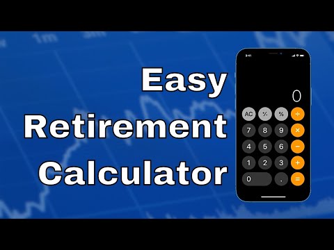 Easy Retirement Calculator | How Much You Will Need To Retire! 💸