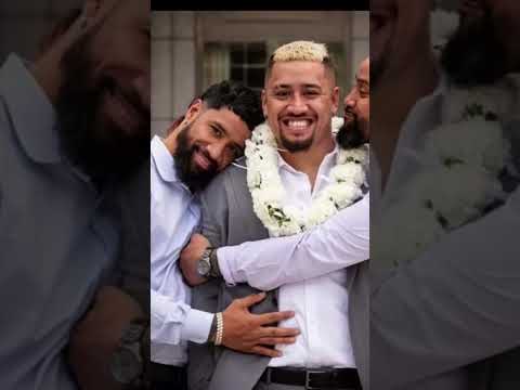 BLOODLINE REUNITED SOLO SIKOA WEDDING #wwe #thebloodline #ytshorts