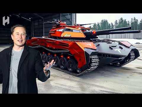 Elon Musk Unveils Tesla Tank That SHOCKED The World!