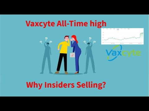 Vaxcyte stock soars to all-time high! Why are insiders selling?!