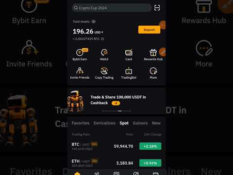 How to make money on bybit without investment #bybittrading #crypto #binance #bitcoin