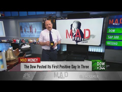 Watch Jim Cramer tell investors how to weather market turbulence with smart investments