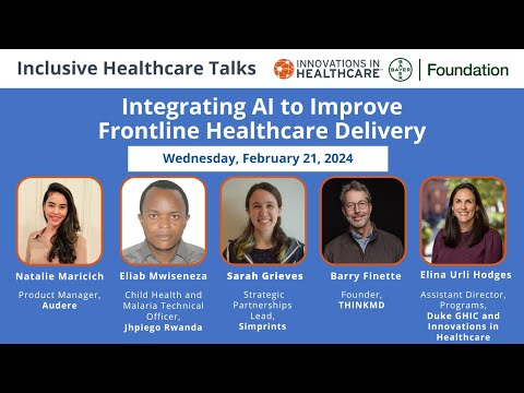 Integrating AI to Improve Frontline Healthcare Delivery