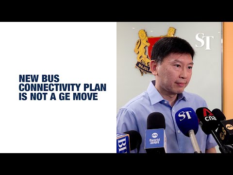 Chee Hong Tat clarifies launch timing of new bus connectivity programme