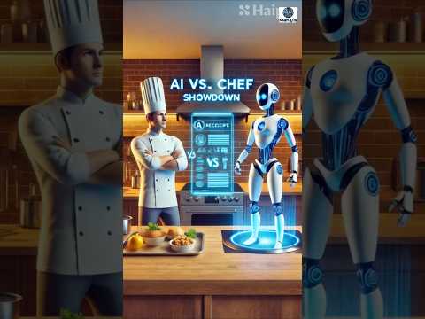 AI vs Chef: The Ultimate Kitchen Showdown!#ai #FoodChallenge #dessert #cooking #chef #food #bbc