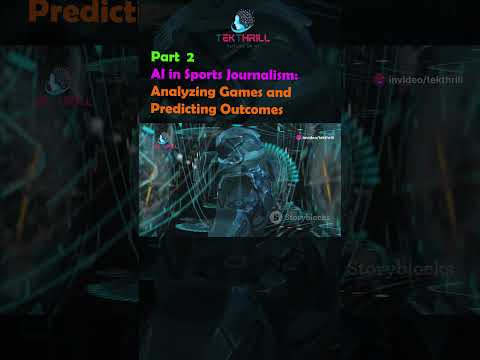 AI in Sports Journalism: Analyzing Games and Predicting Outcomes! Part 2 #ai #viral #trending