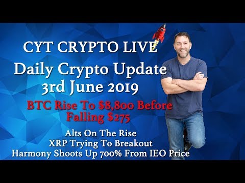 🔥BTC Falling To Below $8,000?🔥Alts On The Rise🔥XRP Trying To Breakout🔥Harmony Shoots Up 700%