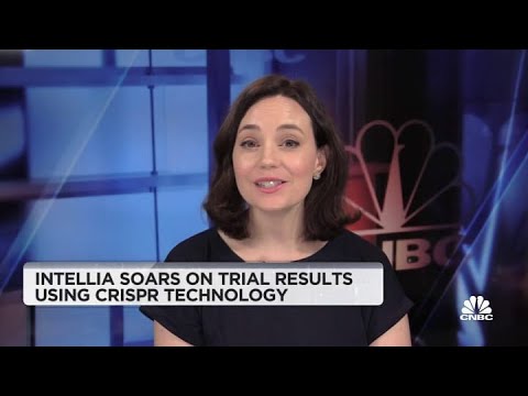 Intellia soars on trial results using CRISPR technology