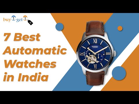 Best Automatic Watches in India [TOP 7]