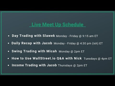 Wallstreet.io-Live Live Stream