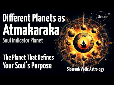 Different Planets as Atmakaraka | The purpose of Your Soul | Vedic Astrology predictions #atmakaraka