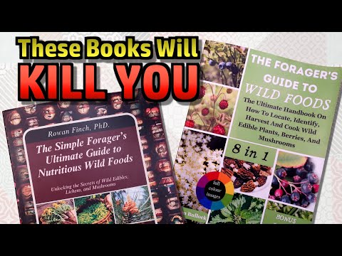 DANGEROUS Fake Foraging Books Scam on Amazon - Hands-On Review of AI-Generated Garbage Books