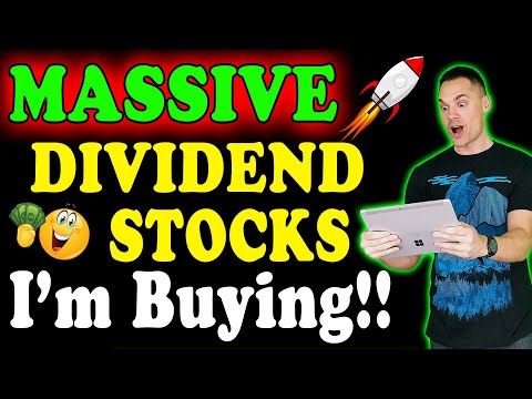 3 Dividend Stocks with RECORD-HIGH YIELDS that I&#039;m Buying NOW!!!