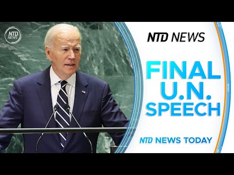 Biden Makes Final U.N. Address as President; Tropical Storm Helene Forms in Caribbean | NTD