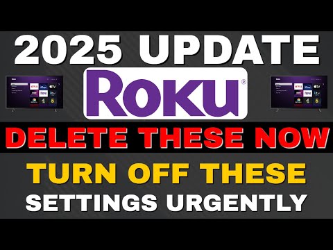 ROKU SETTINGS YOU NEED TO TURN OFF NOW!!! 2025 UPDATE